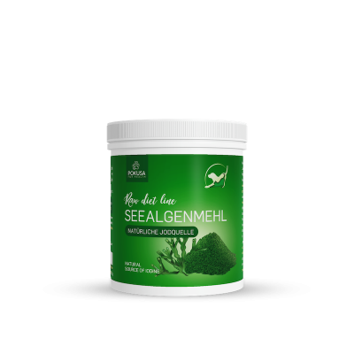 Pokusa - RawDietLine Seealgenmehl für Hunde und Katzen, Bio Alge, Ergänzungsmittel Hund und Katze, Pokusa_for_health, Barf Zusatz