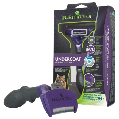 FURminator - Katze deShedding M/L Langhaar