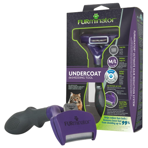 FURminator - Katze deShedding M/L Langhaar