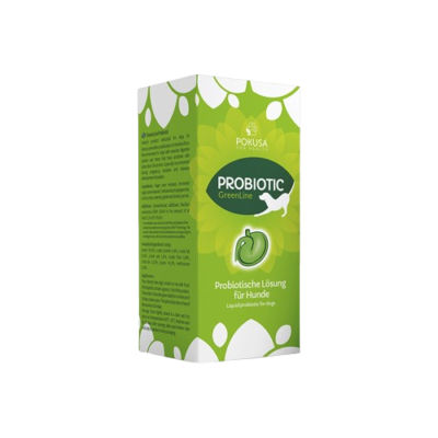 Pokusa - Probiotic GreenLine 200 ml Natürliches Probiotikum für Hunde, Pokusa for Health, Ergänzungsmittel für Hunde und Katzen, Barf Zusatz für Hunde