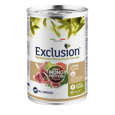 Exclusion - Dog Adult All Bre Lamb 400g