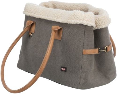 Trixie - Tasche Rachel, 25×30×40cm, grau/hellbraun