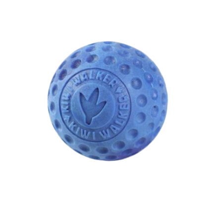 Kiwi Walker - Ball - Blau S Ø 6CM,Hundeball, Hundespielzeug