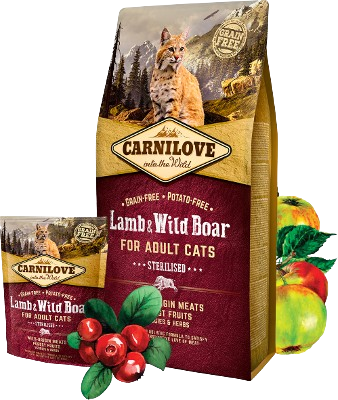 Carnilove - Adult Lamm Wildschwein Sterilised 6 kg