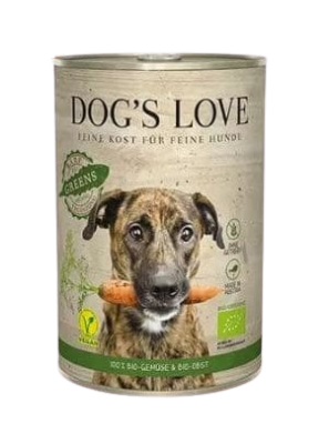 DOG'S LOVE - BIO Vegan Gemüse & Obst 6x400g