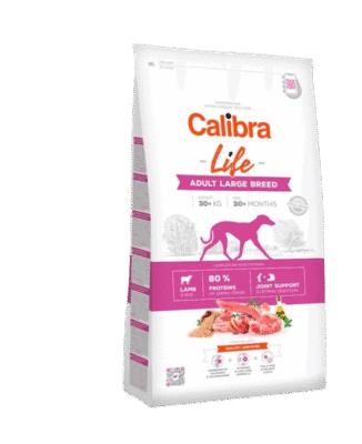 a bag of dog foodCalibra - Superpremium Life - Adult Large Lamm