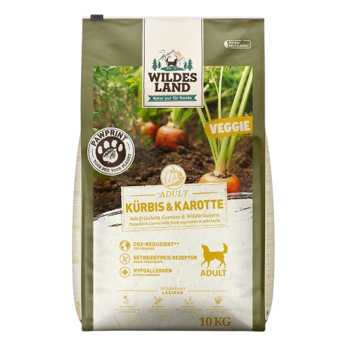 Wildes Land Paw Print - Adult Veggie - Kürbis + Karotte 10kg