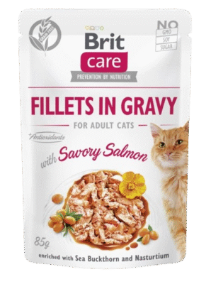 Brit Care - Adult in Gravy Lachs 24x 85g