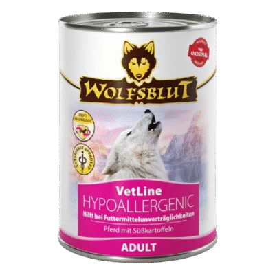 Wolfsblut Vetline - Adult Hypoallergenic 6x395g