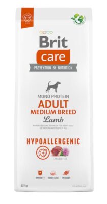Brit Care - Adult Medium Hypoallergenic Lamm - 12kg