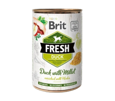 Brit Fresh - Ente mit Hirse 6x 400g