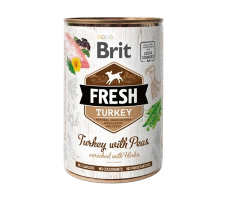 Brit Fresh - Adult Truthahn mit Erbsen 6x 400g